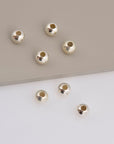 925 Sterling Silver 8mm Round Beads, Smooth Seamless Round Beads, Round Shape Beads, Seperator Beads, Jewelry Crafting Supplies, M3I