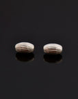 925 Silver 10x6mm Seamless Oval Beads, Silver Corrugated Oval Beads, Solid Olive Shape Beads, Barrel Shape Jewelry Crafting Supplies, M4D