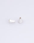 925 Sterling Silver Cone Shape Beads, Solid Silver Cone Bead Caps, Silver Plain Cone End Beads, Bead Caps For Jewelry Making, M28B
