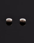 925 Sterling Silver 4.5x3mm Corrugated Oval Beads, Solid Seamless Oval Beads, Olive Shape Beads, Barrel Shape Jewelry Crafting Supplies, M4A