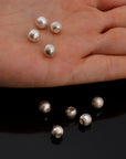 925 Sterling Silver Corrugated 7mm Round Beads, Seamless Round Beads, Solid Silver Round Shape Beads, Seperator Beads, Jewelry Supplies, M5E