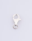 925 Sterling Silver Lobster Clasp, Solid Silver Trigger Clasp, Silver Spring Clasp, Jewelry Crafting Supplies, Jewelry Making Findings, M54C