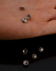 925 Sterling Silver 6.5mm Bead Caps, Silver Bead Caps, Oxidized Solid Silver Bead Caps, Jewelry Spacer Bead Caps, Jewelry Craft Supply, M8B