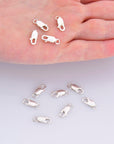 925 Sterling Silver Lobster Clasp, Solid Silver Trigger Clasp, Silver Spring Clasp, Jewelry Making Supplies, Jewelry Making Findings, M55A