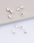 925 Sterling Silver Cone Shape Beads, Solid Silver Cone Bead Caps, Silver Plain Cone End Beads, Bead Caps For Jewelry Making, M28A