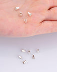 925 Sterling Silver Cone Shape Beads, Solid Silver Cone Bead Caps, Silver Plain Cone End Beads, Bead Caps For Jewelry Making, M28A