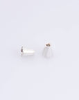 925 Sterling Silver Cone Shape Beads, Solid Silver Cone Bead Caps, Silver Plain Cone End Beads, Bead Caps For Jewelry Making, M28A