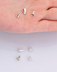 925 Sterling Silver Cone Shape Beads, Solid Silver Cone Bead Caps, Silver Plain Cone End Beads, Bead Caps For Jewelry Making, M28B