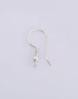 925 Sterling Silver Ear Wires, Solid Silver Earring Hooks, SilverB all Ear Wires, Earrings Making Supply, Jewelry Making Findings, M39