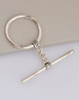 925 Sterling Silver Toggle Clasps, Solid Silver Toggle Clasp, Antique Silver Toggle Clasp Set, Jewelry Supplies, Jewelry Findings, M60B