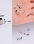 925 Sterling Silver Cone Shape Beads, Solid Silver Cone Bead Caps, Silver Plain Cone End Beads, Bead Caps For Jewelry Making, M28A