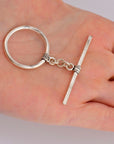 925 Sterling Silver Toggle Clasps, Solid Silver Toggle Clasp, Antique Silver Toggle Clasp Set, Jewelry Supplies, Jewelry Findings, M60B