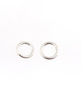 925 Sterling Silver Dia 9.3 mm & Ga.14 Open Jump Rings, tough, High Quality in , 3 Pces, Jewelry Supplies, Findings M68 D