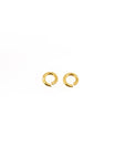 24K Gold Vermeil Dia 4.5mm & Ga.19 Open Jump Rings, High Quality Gold Vermeil, 925 Silver Open Jump Rings, Jewelry Supplies, Findings, M68A