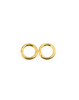 24K Gold Vermeil Dia 9.3 mm & Ga.14 Open Jump Rings, tough, High Quality, 925 Silver Open Jump Rings, Jewelry Supplies, Findings, VM68D