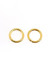 24K Gold Vermeil Dia 11.5mm & Ga.14 Open Jump Rings, Hollow Jump Rings, 925 Silver Open Jump Rings, Jewelry Supplies, Findings, VM68E