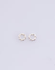 925 Silver 40 Pcs Closed Rope Jump Rings, Sterling Silver Rope Design Jump Rings, Small Closed Rope Rings Seperator, Jewelry Findings, M70