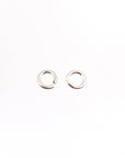 925 Sterling Silver Dia 5mm & Ga.18 Open Jump Rings, tough, High Quality in 925 Sterling Silver, Jewelry Supplies, 10 Pces, Findings, M68 B