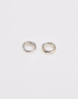 4 x 1.6 mm 925 Sterling Silver Closed Ring Separators 12 Pcs, Jewelry Supplies, Findings, M69B