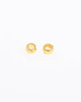 24K Gold Vermeil and 925 Silver Closed Separator Jump Rings, Closed hollow rings, Ring Jewelry Findings, M/VM69 A&B