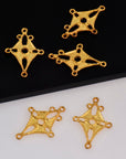 925 Sterling Silver & 24K Gold Vermeil Chandelier Component for Earring, Pendants, Chandelier Connector, Jewelry Findings, SV3/S3