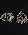 925 Sterling Silver Chandelier Component for Earring, Pendants, Solid Silver Chandelier Connectors, Chandelier Shape Jewelry Findings, S4