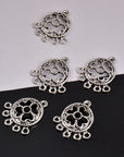 925 Sterling Silver Chandelier Component for Earring, Pendants, Solid Silver Chandelier Connectors, Chandelier Shape Jewelry Findings, S4