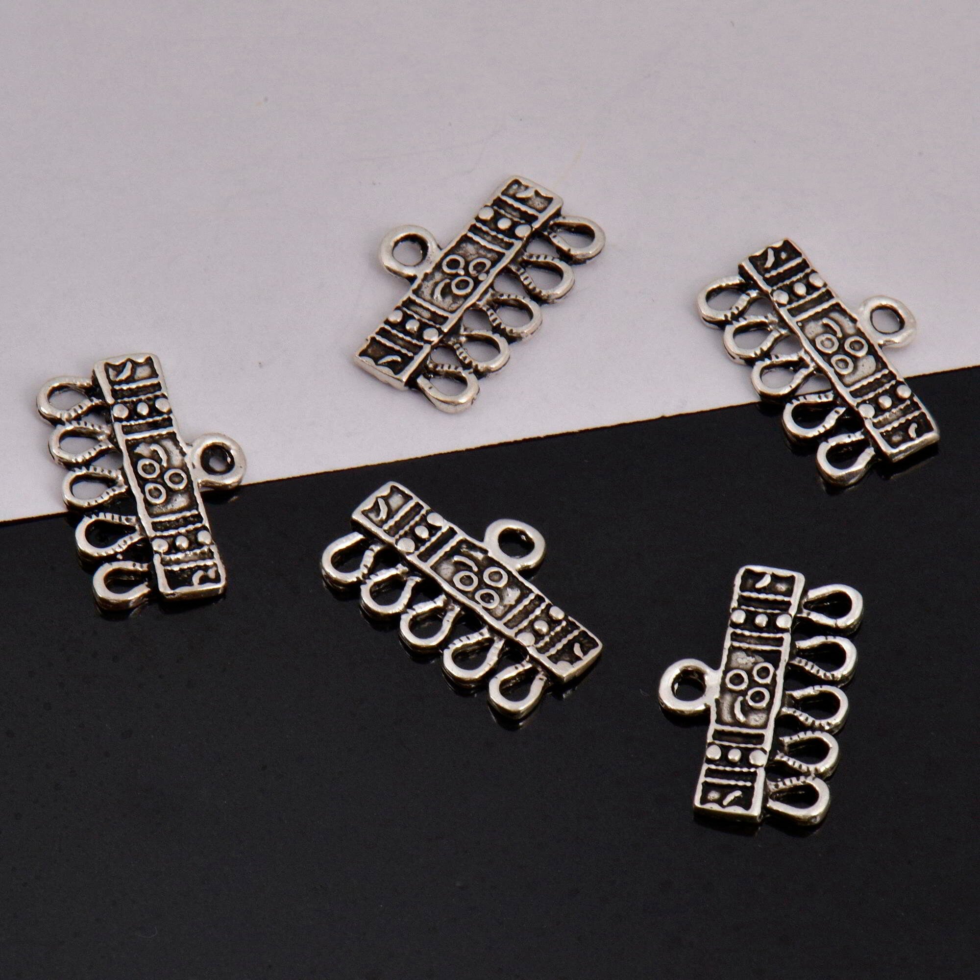 925 Sterling Silver & 24K Gold Vermeil Chandelier Component for Earring, Pendants, Chandelier Connector, Jewelry Findings, SV5/S5
