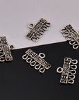 925 Sterling Silver & 24K Gold Vermeil Chandelier Component for Earring, Pendants, Chandelier Connector, Jewelry Findings, SV5/S5