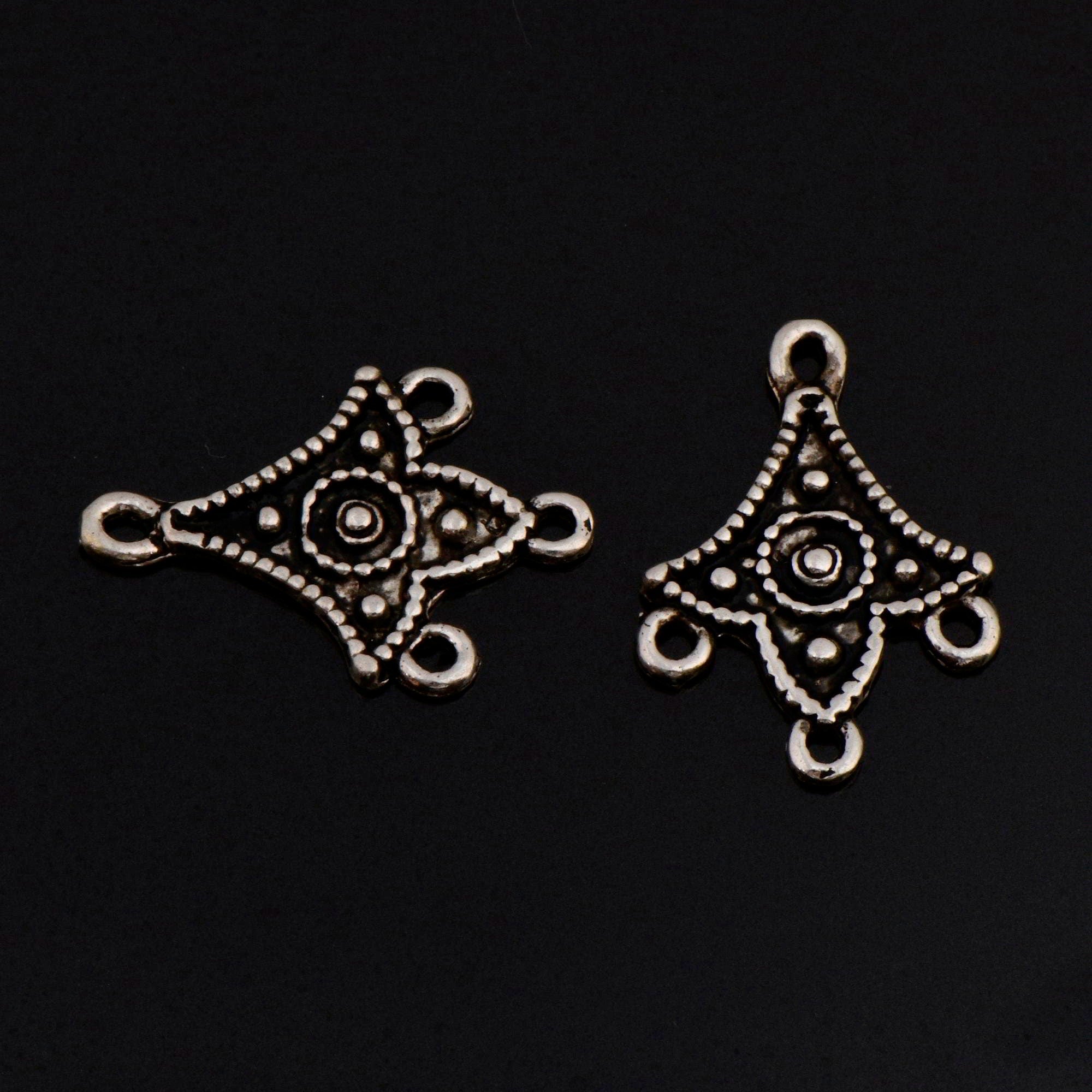 925 Sterling Silver Chandelier Component for Earring, Pendants, Solid Silver Chandelier Connectors, Chandelier Shape Jewelry Findings, S7