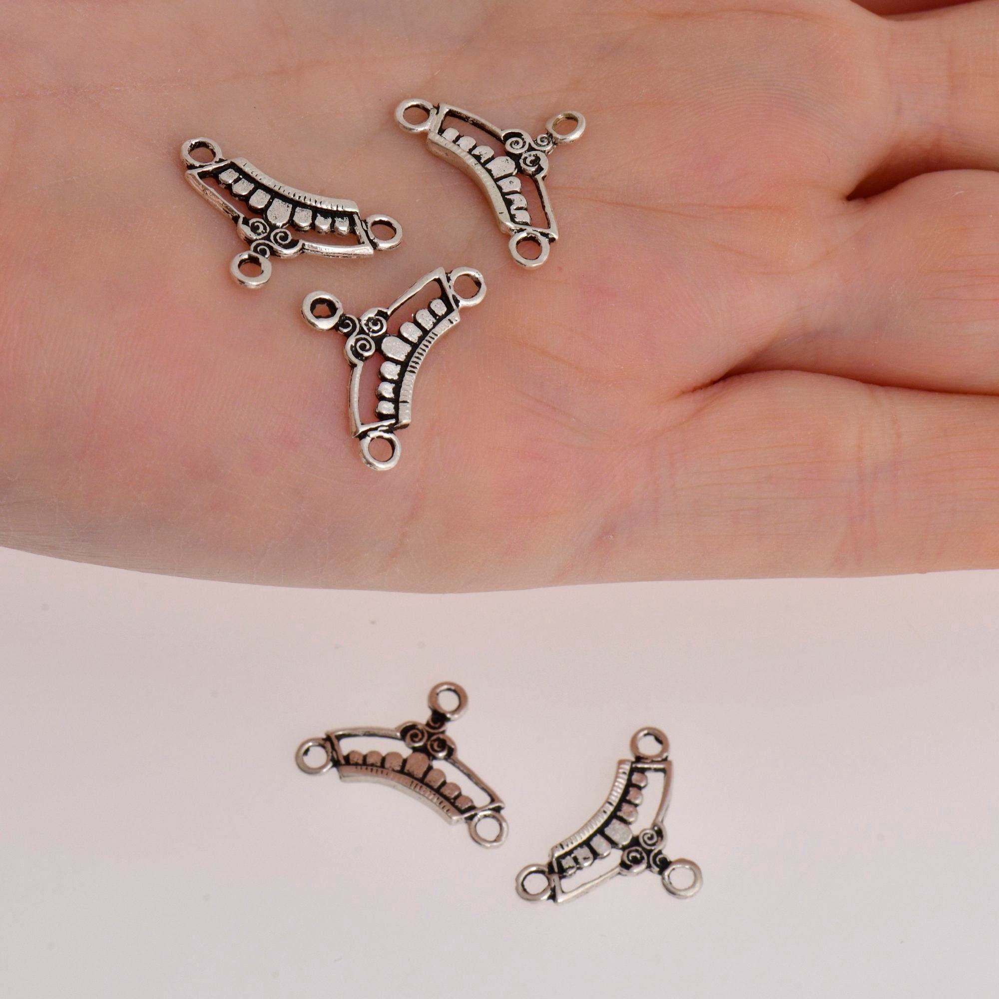 925 Sterling Silver Chandelier Component for Earring, Pendants, Solid Silver Chandelier Connectors, Chandelier Shape Jewelry Findings, S18