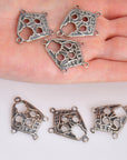 925 Sterling Silver & 24K Gold Vermeil Chandelier Component for Earring, Pendant, Chandelier Connector, Jewelry Finding, SV43/S43