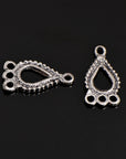 925 Sterling Silver Chandelier Component for Earring, Pendants, Solid Silver Chandelier Connectors, Chandelier Shape Jewelry Findings, S47