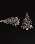 925 Sterling Silver Chandelier Component for Earring, Pendants, Solid Silver Chandelier Connectors, Chandelier Shape Jewelry Findings, S48