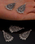 925 Sterling Silver & 24K Gold Vermeil Chandelier Component for Earring, Pendant, Chandelier Connector, Jewelry Finding, SV48/S48