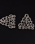 925 Sterling Silver Chandelier Component for Earring, Pendants, Solid Silver Chandelier Connectors, Chandelier Shape Jewelry Findings, S49