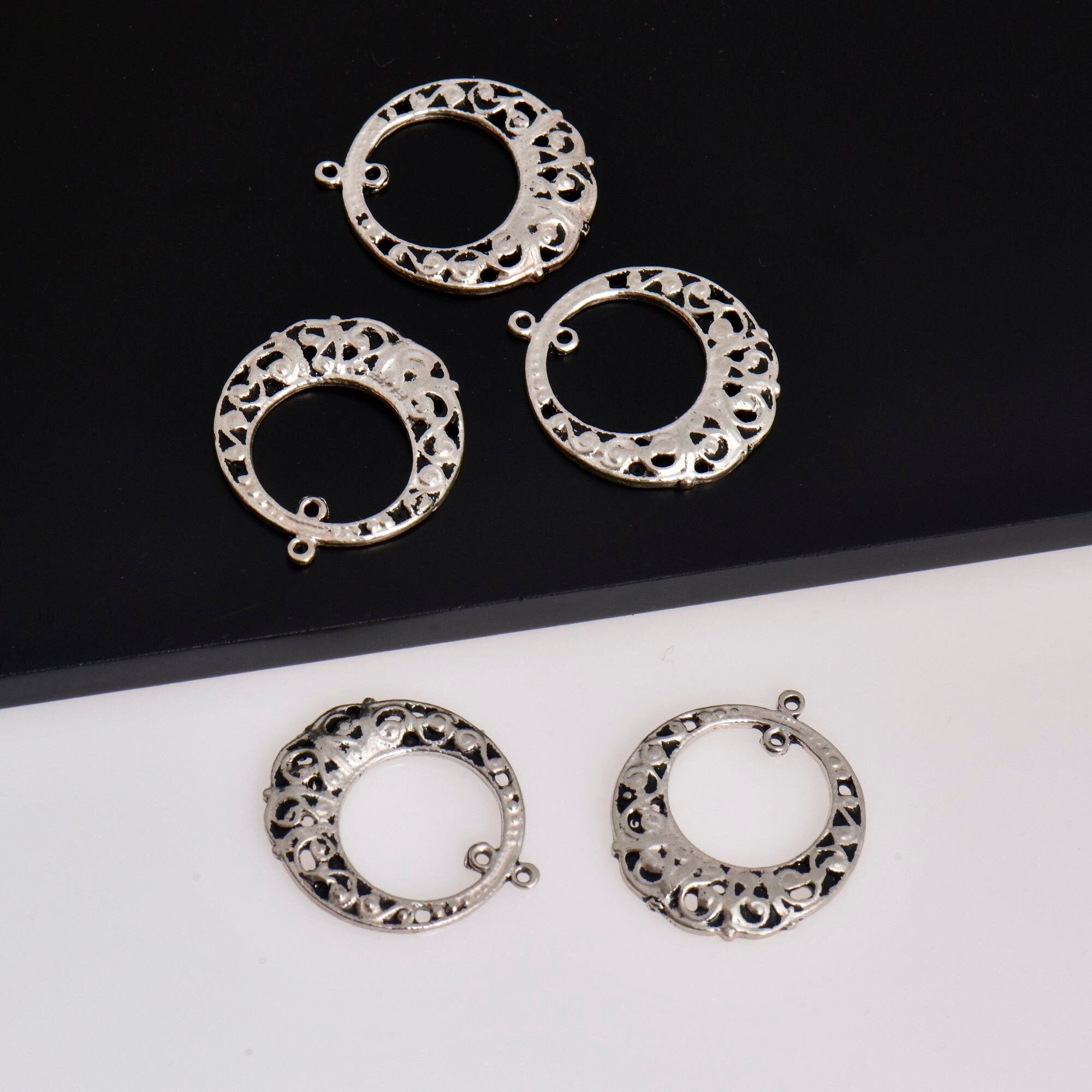 925 Sterling Silver Chandelier Component for Earring, Pendants, Solid Silver Chandelier Connectors, Chandelier Shape Jewelry Findings, S53