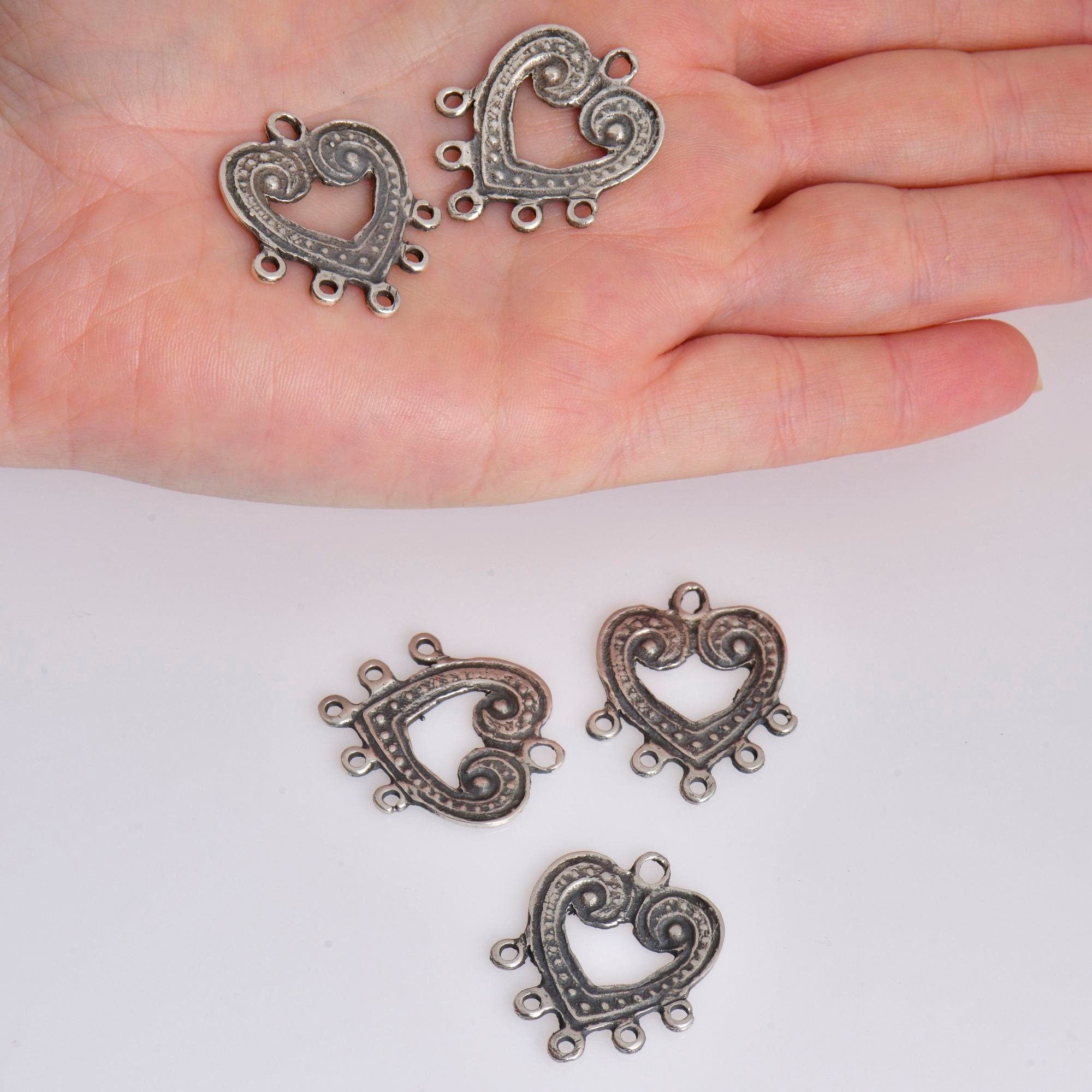 925 Sterling Silver Chandelier Component for Earring, Pendants, Solid Silver Chandelier Connectors, Chandelier Shape Jewelry Findings, S55