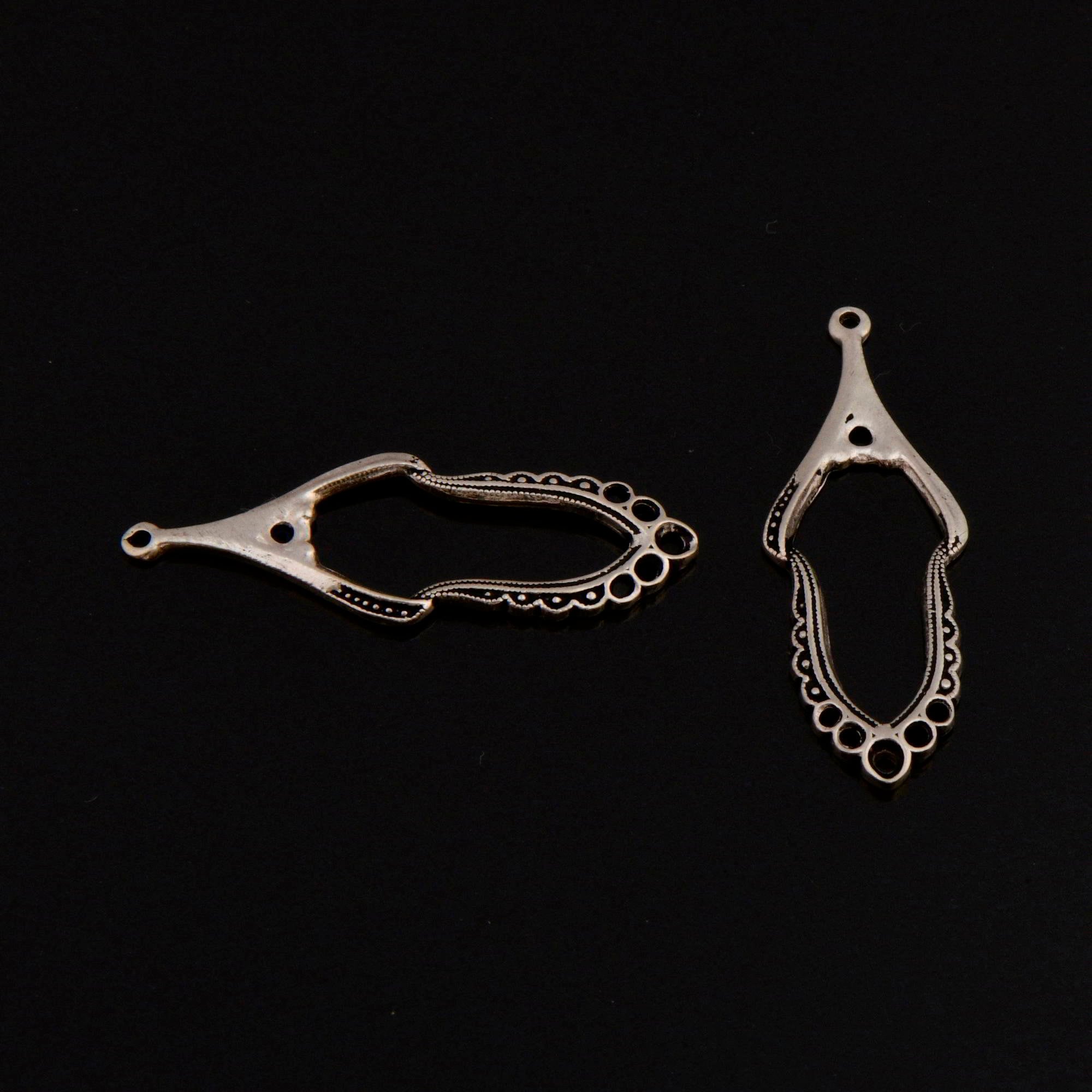 925 Sterling Silver Chandelier Component for Earring, Pendants, Solid Silver Chandelier Connectors, Chandelier Shape Jewelry Findings, S2