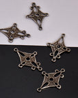 925 Sterling Silver & 24K Gold Vermeil Chandelier Component for Earring, Pendants, Chandelier Connector, Jewelry Findings, SV3/S3