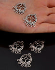 925 Sterling Silver Chandelier Component for Earring, Pendants, Solid Silver Chandelier Connectors, Chandelier Shape Jewelry Findings, S4