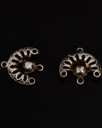925 Sterling Silver Chandelier Component for Earring, Pendants, Solid Silver Chandelier Connectors, Chandelier Shape Jewelry Findings, S6