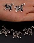 925 Sterling Silver & 24K Gold Vermeil Chandelier Component for Earring, Pendants, Chandelier Connector, Jewelry Findings, SV7/S7