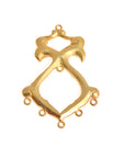 925 Sterling Silver Chandelier Component for Earring, Pendants, 24K Gold Vermeil Chandelier Connectors, Jewelry Findings, S9V