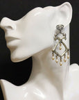 925 Sterling Silver Chandelier Component for Earring, Pendants, Solid Silver Chandelier Connectors, Chandelier Shape Jewelry Findings, S9