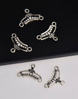925 Sterling Silver & 24K Chandelier Component for Earring, Pendant, Gold Vermeil Chandelier Connector, Jewelry Finding, SV18/S18