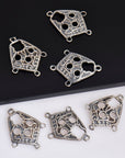 925 Sterling Silver Chandelier Component for Earring, Pendants, Solid Silver Chandelier Connectors, Chandelier Shape Jewelry Findings, S43