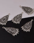 925 Sterling Silver & 24K Gold Vermeil Chandelier Component for Earring, Pendant, Chandelier Connector, Jewelry Finding, SV48/S48