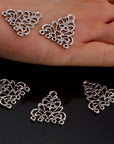 925 Sterling Silver Chandelier Component for Earring, Pendants, Solid Silver Chandelier Connectors, Chandelier Shape Jewelry Findings, S49