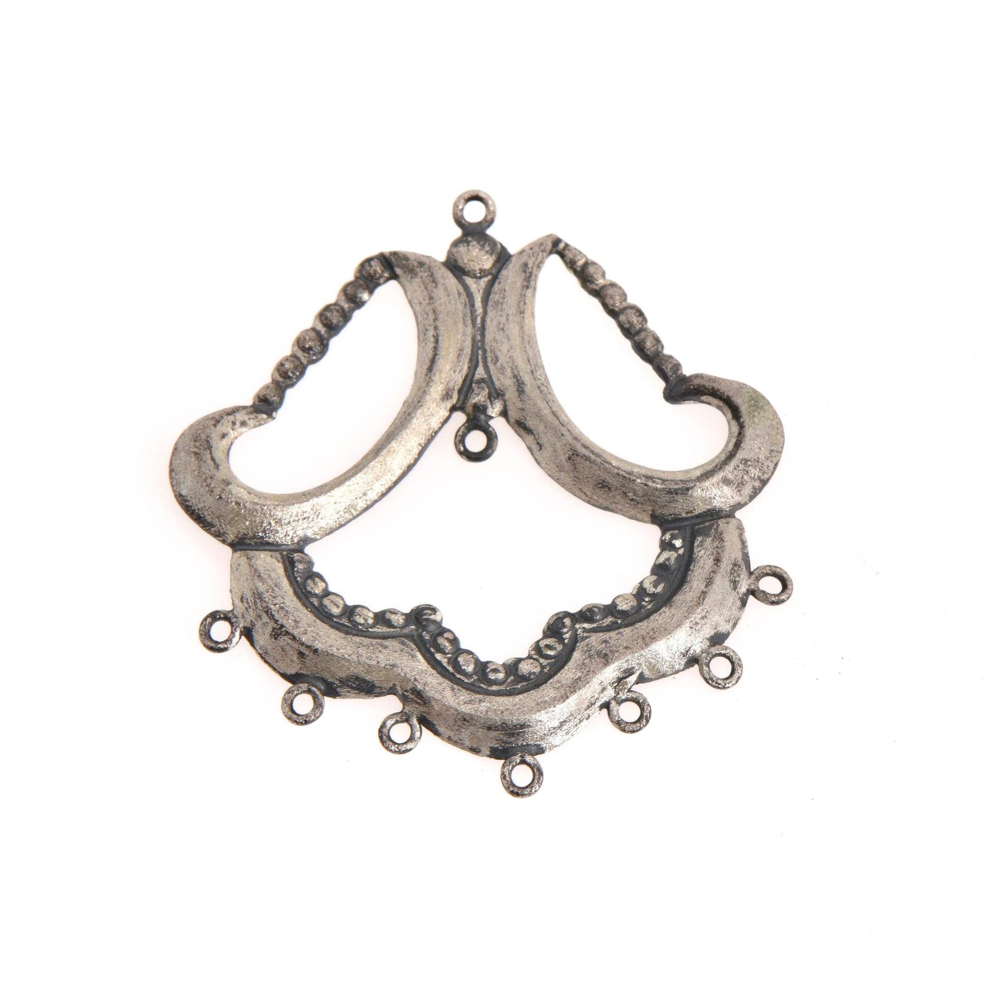 925 Sterling Silver Chandelier Component for Earring, Pendants, Solid Silver Chandelier Connectors, Chandelier Shape Jewelry Findings, S50